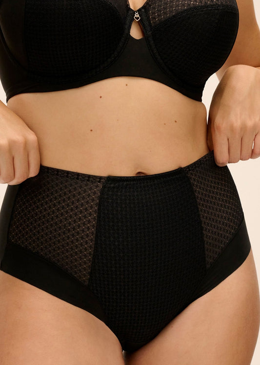 Fantasie Evolution Comfort High Waist Brief - Black