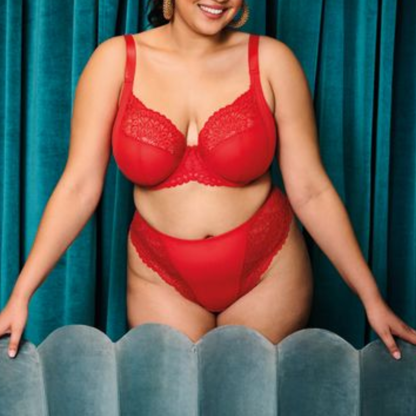 Tiernie Stretch Plunge Bra