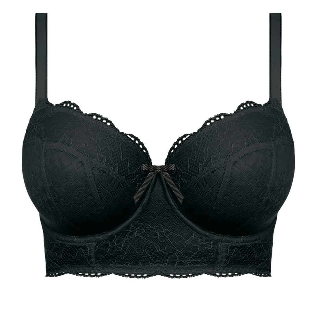 AA1014 freya-fancies-longline-bra-black