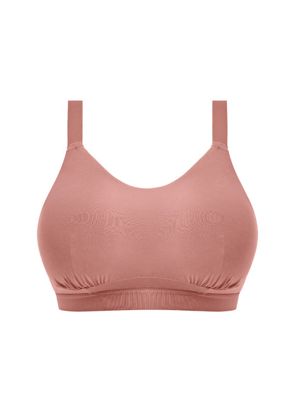 Elomi Downtime Bralette - Ash Rose