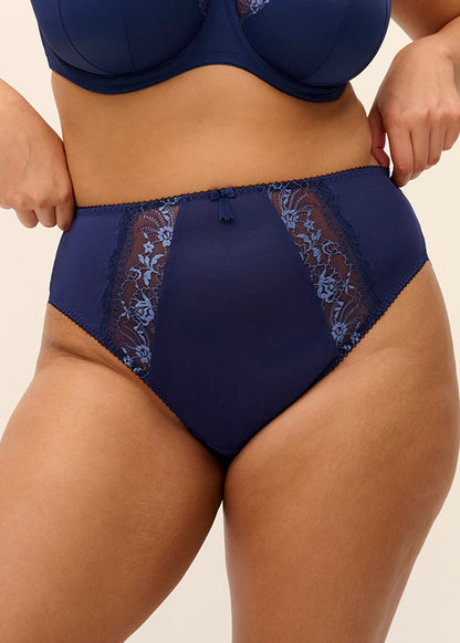 Elomi Morgan High Leg Brief - Midnight