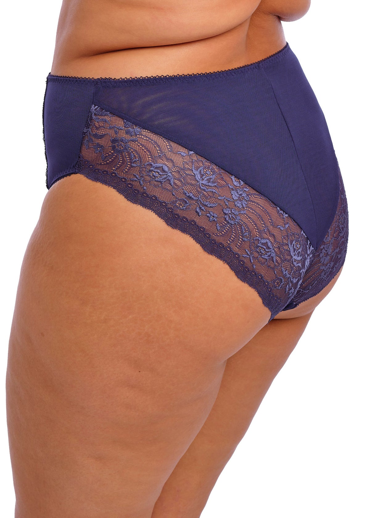 Elomi Morgan High Leg Brief - Midnight