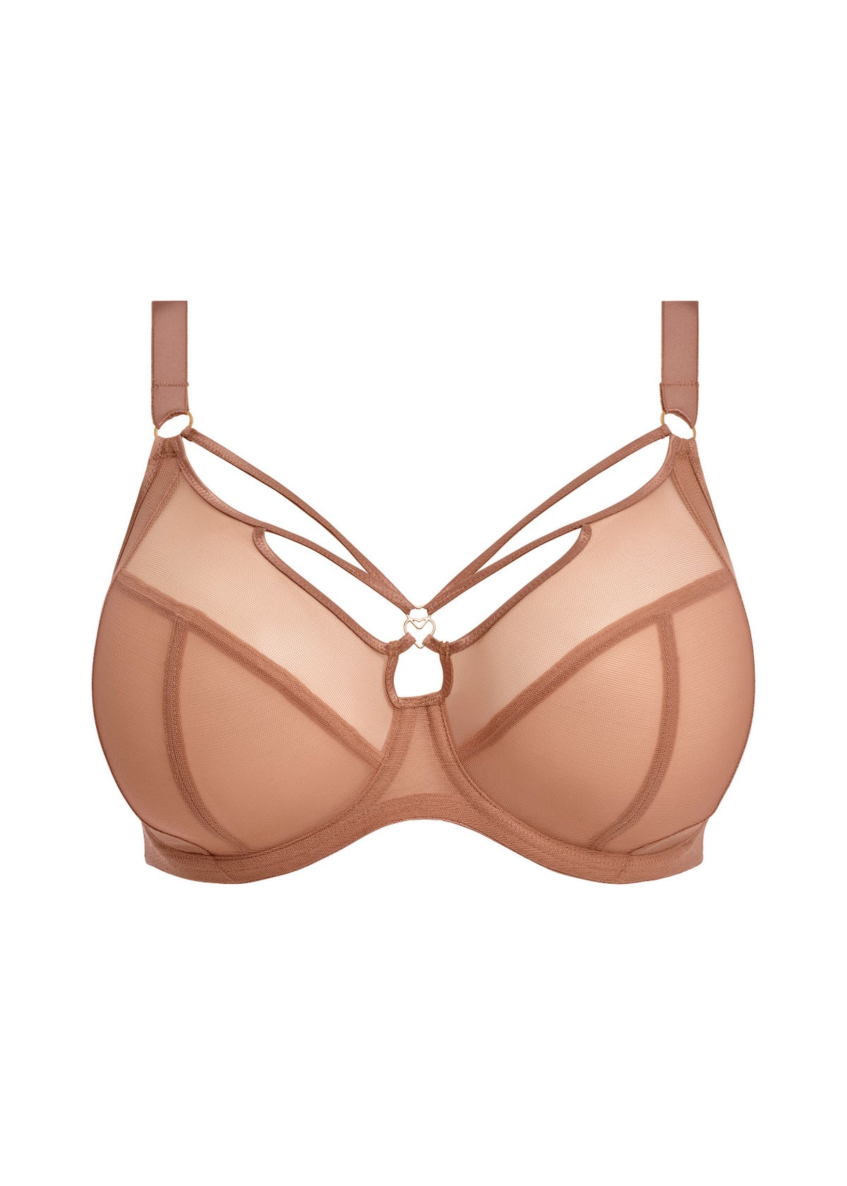 Elomi Sachi Plunge Bra - Café Au Lait