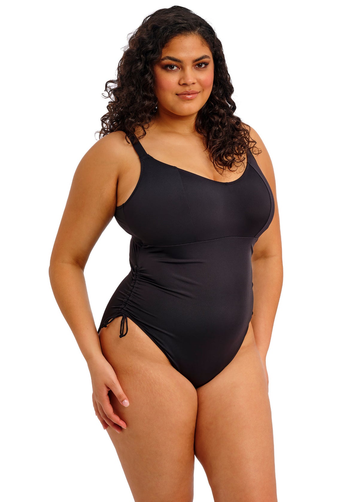 Elomi Plain Sailing Non Wired Swimsuit - Black