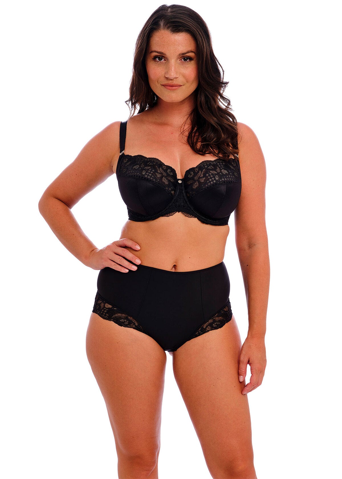 Fantasie Reflect High Waist Brief - Black