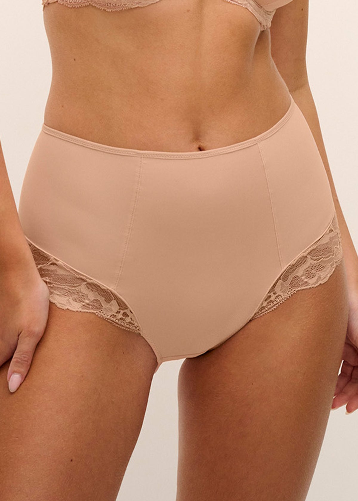 Fantasie Reflect High Waist Brief - Natural Beige