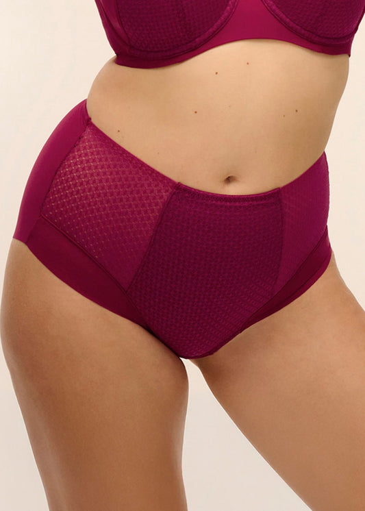 Fantasie Evolution Comfort High Waist Brief - Ruby