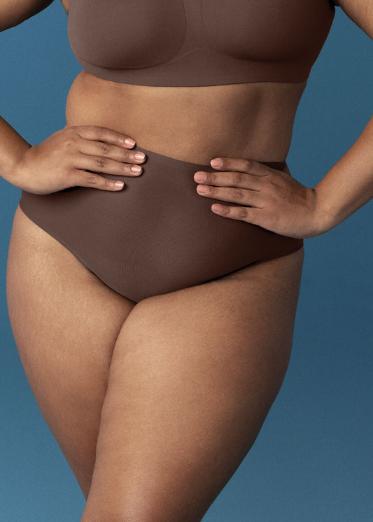 Fantasie Smoothease Invisible Stretch Full Brief - Coffee Roast