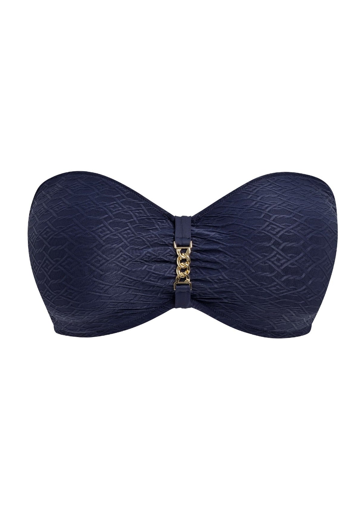 Fantasie Azores Bandeau Bikini Top - Midnight