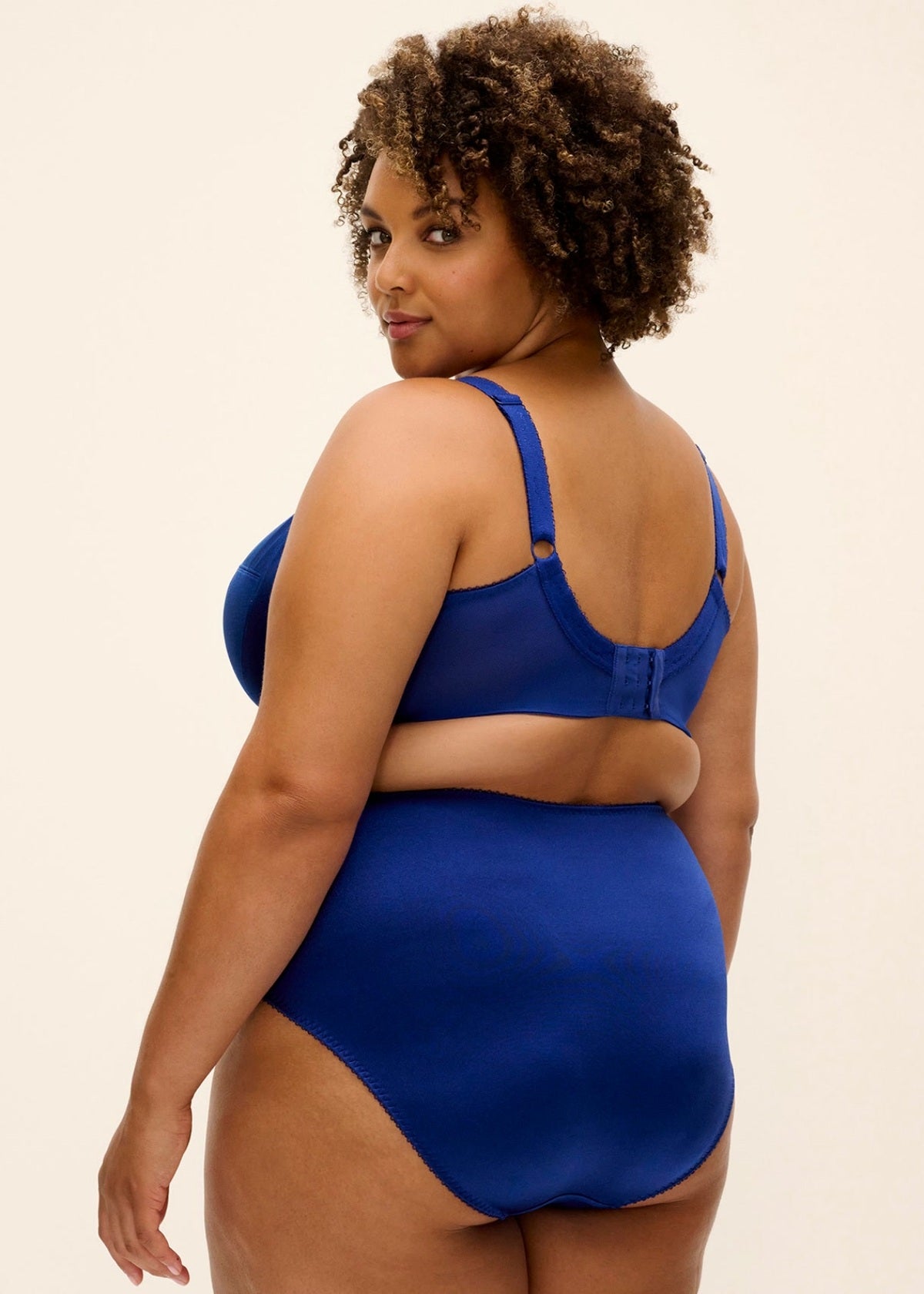 Goddess Keira Banded Bra in Lapis
