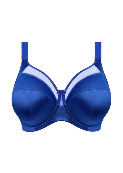 Goddess Keira Banded Bra in Lapis