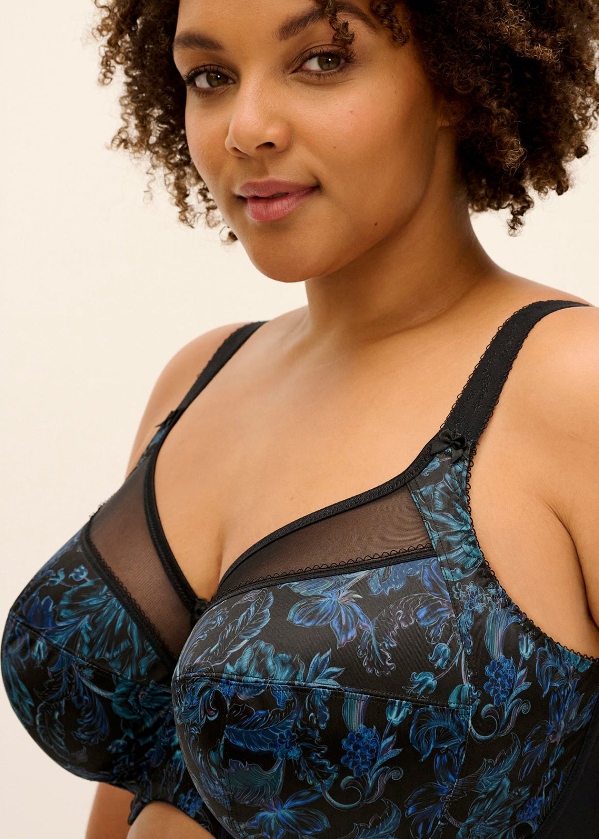 Goddess Kayla Banded Bra in Ornate