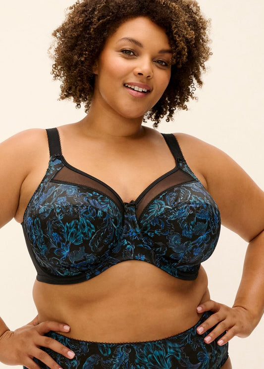 Goddess Kayla Banded Bra in Ornate