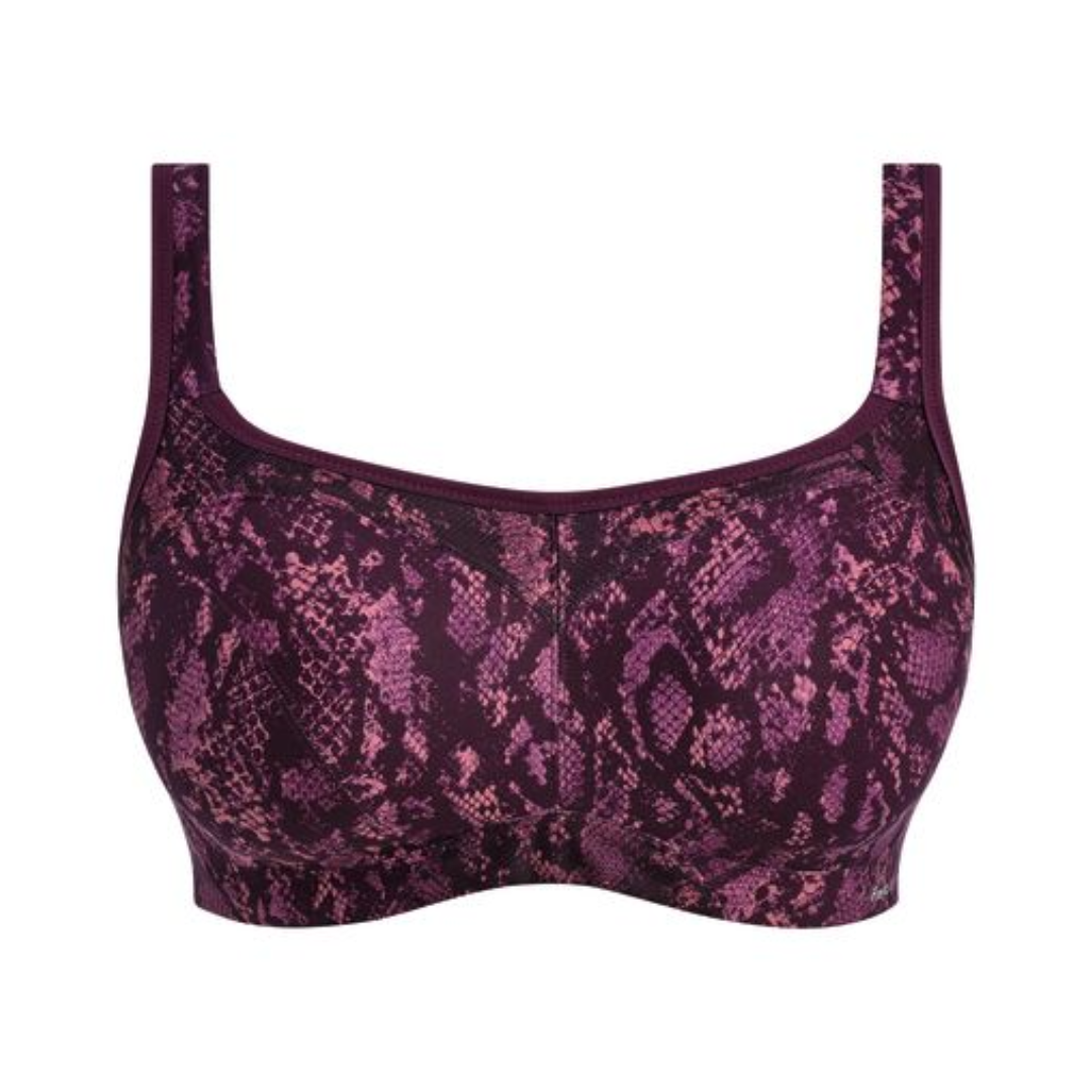 High-octane Crop Top Sports Bra