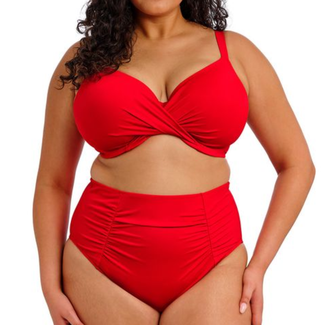 Plain Sailing Plunge Bikini Top