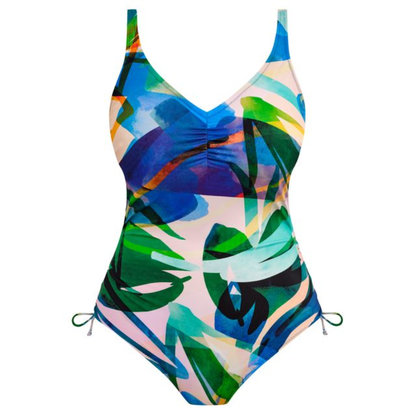 Molokai Shores V-Neck Swimsuit Multi