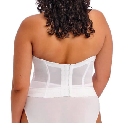 Goddess Lace Bridal Lace Bustier White