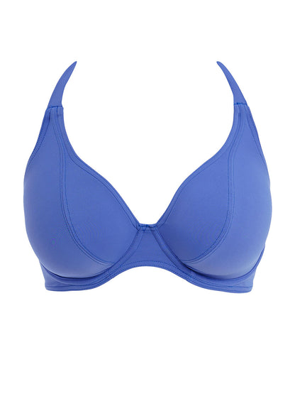 Freya Jewel Cove Halter Bikini Top Azure