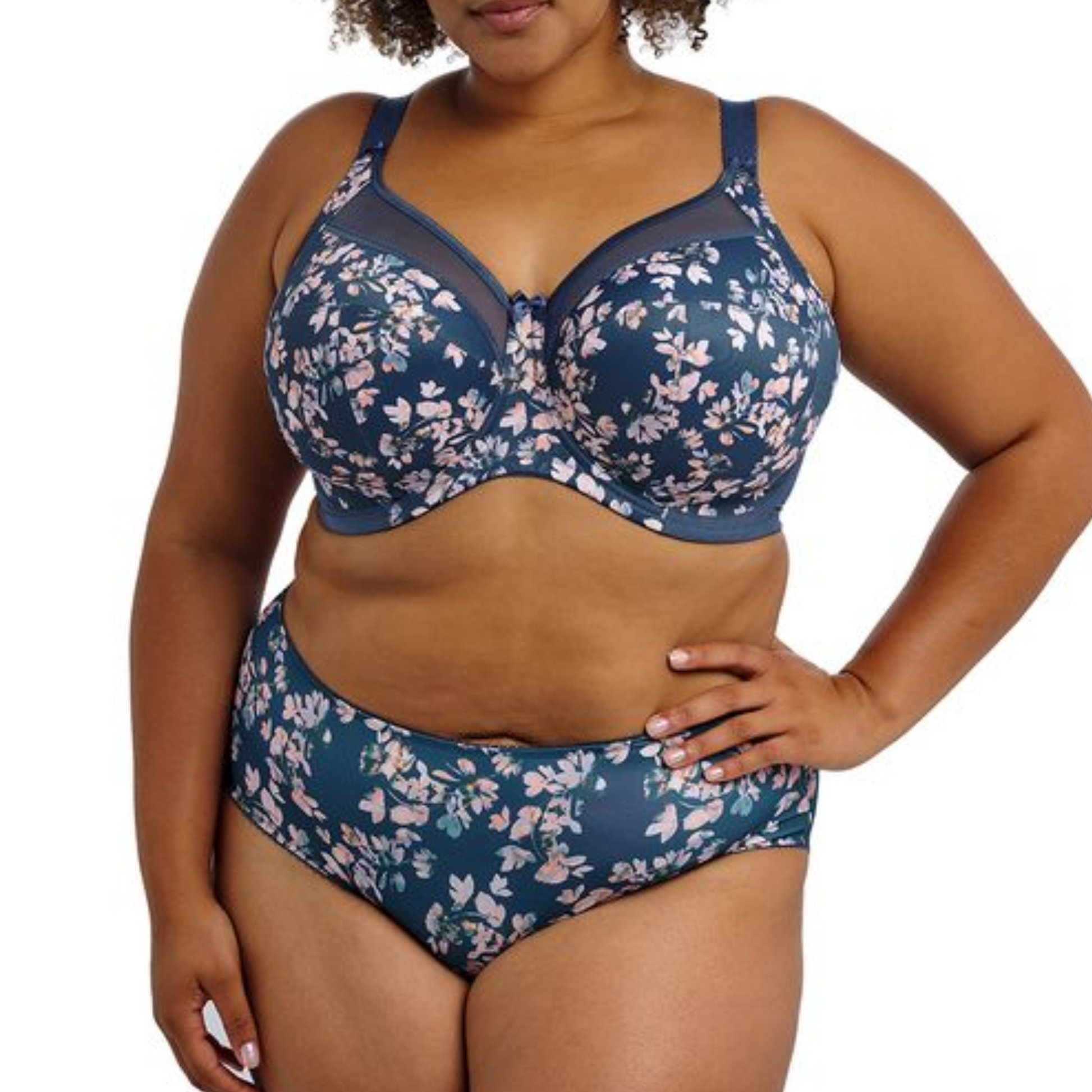 GD6162 goddess-kayla-teal-blossom-underwire-banded-bra