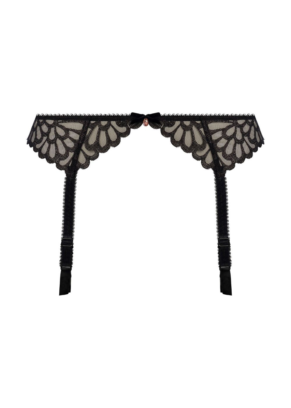Freya Loveland Suspender - Bombshell Black