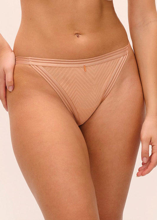 Freya Tailored Brief - Natural Beige