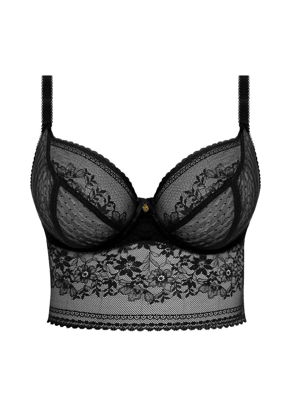 Freya Sydnie Longline Bra - Black