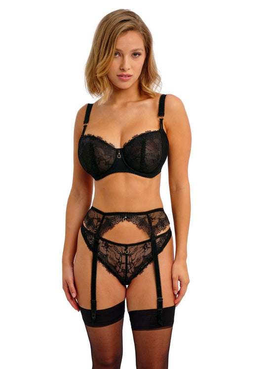 Freya Fascinate Suspender - Black