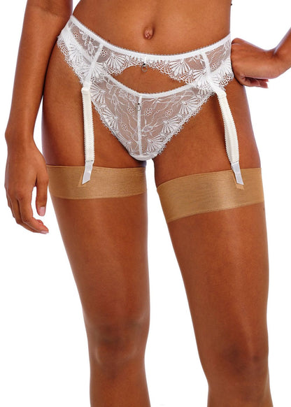 Freya Fascinate Suspender - White