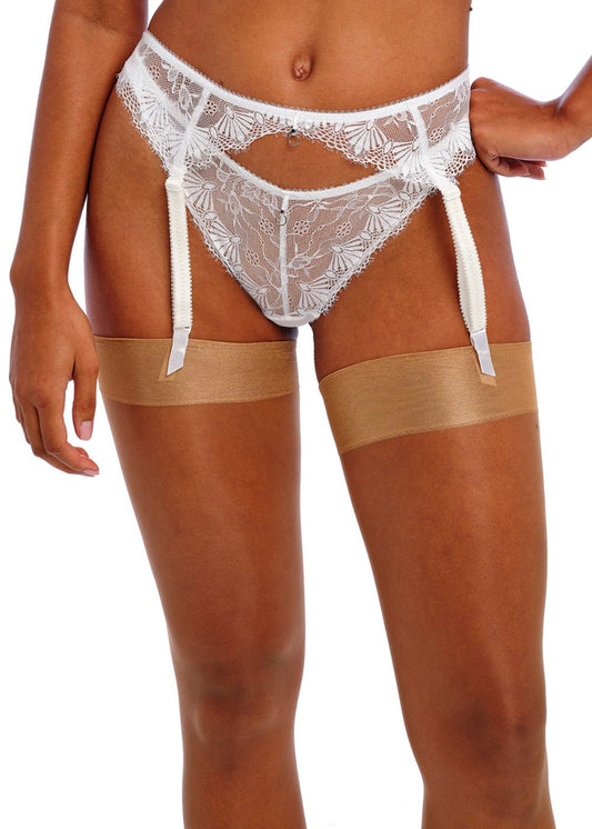 Freya Fascinate Suspender - White
