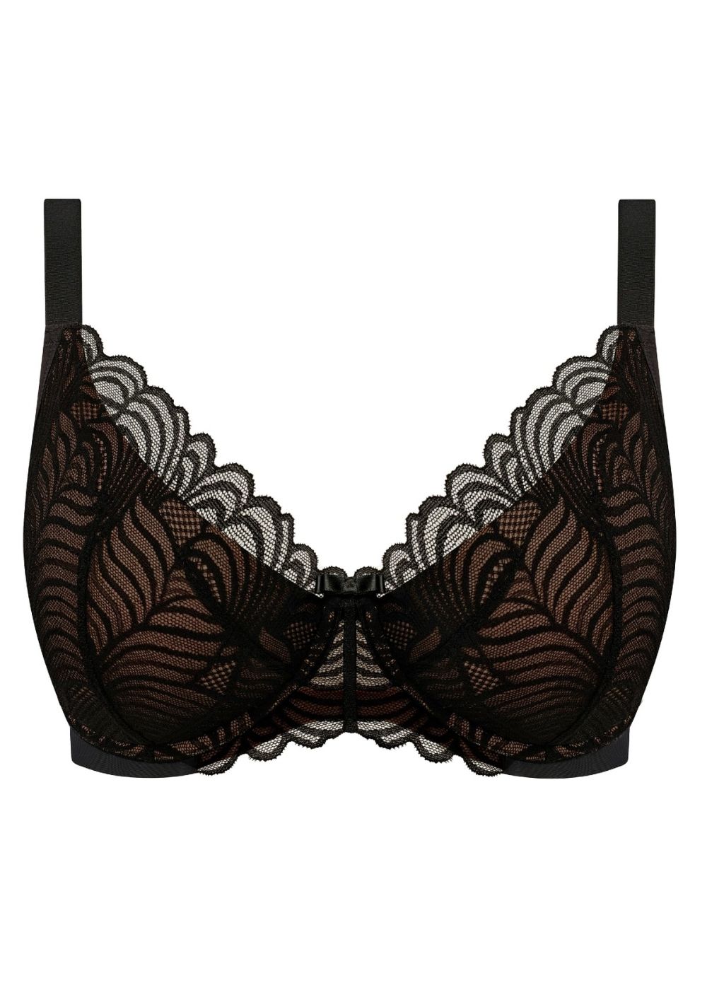 Freya Alanna Padded Plunge Bra - Black