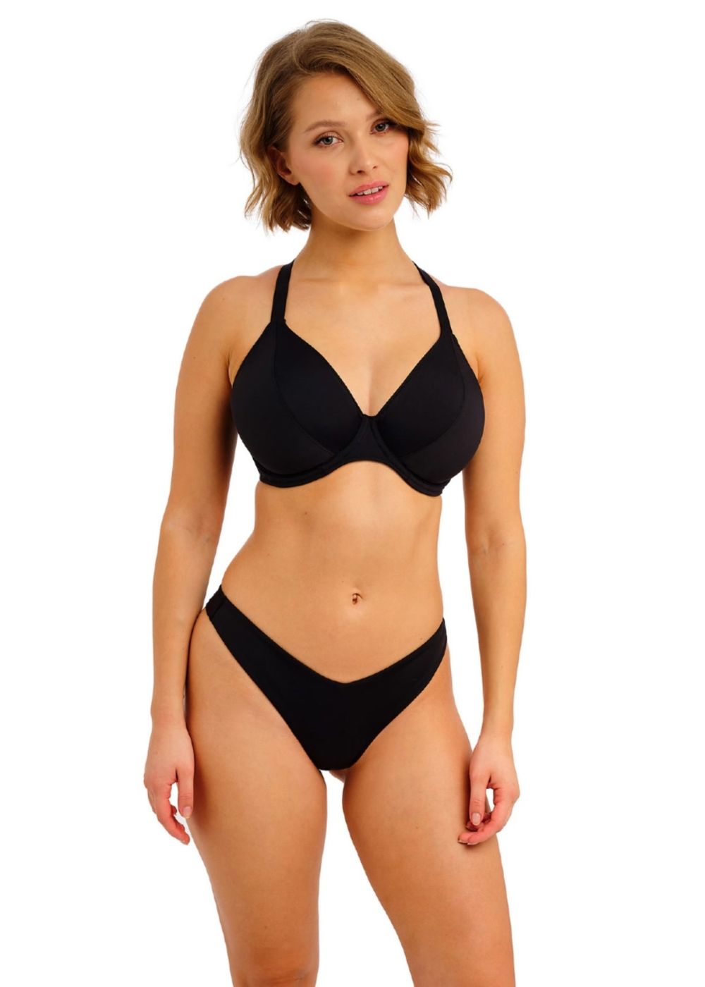 Freya Jewel Cove Brazilian Bikini Brief - Black