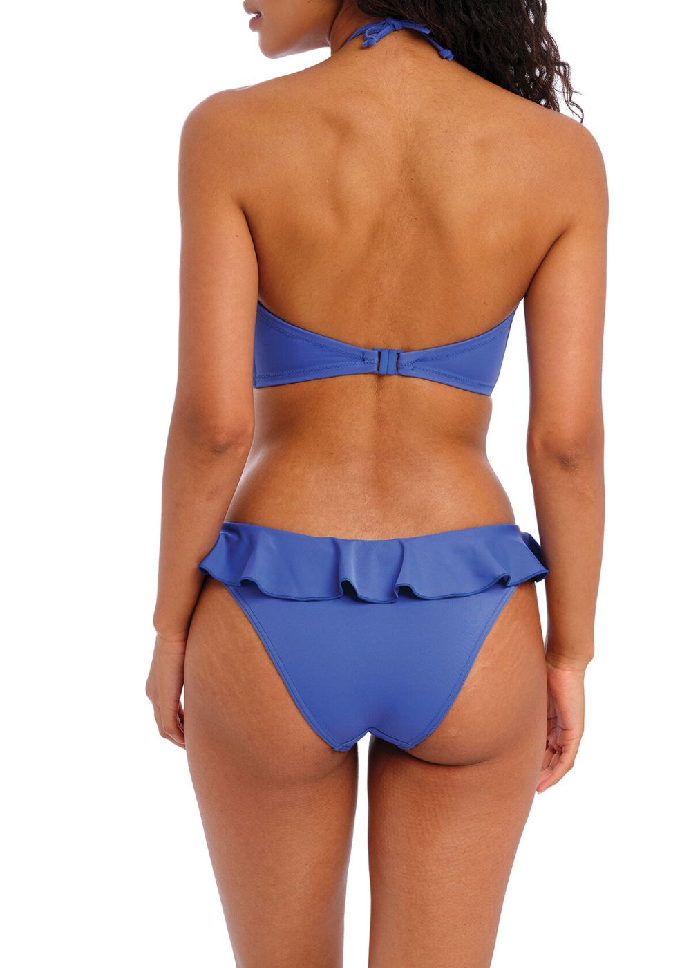 Freya Jewel Cove Bandeau Bikini Top Azure