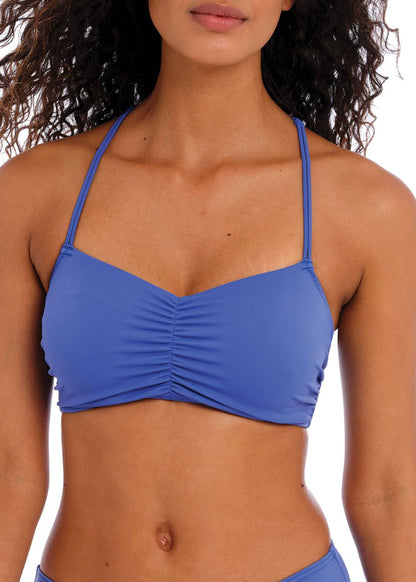 Freya Jewel Cove UW Bralette Bikini Top Azure