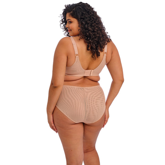 Cate Allure Full Cup Banded Bra in Sahara, back