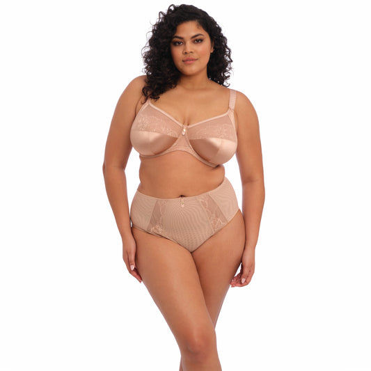 Cate Allure Full Cup Banded Bra in Sahara, front
