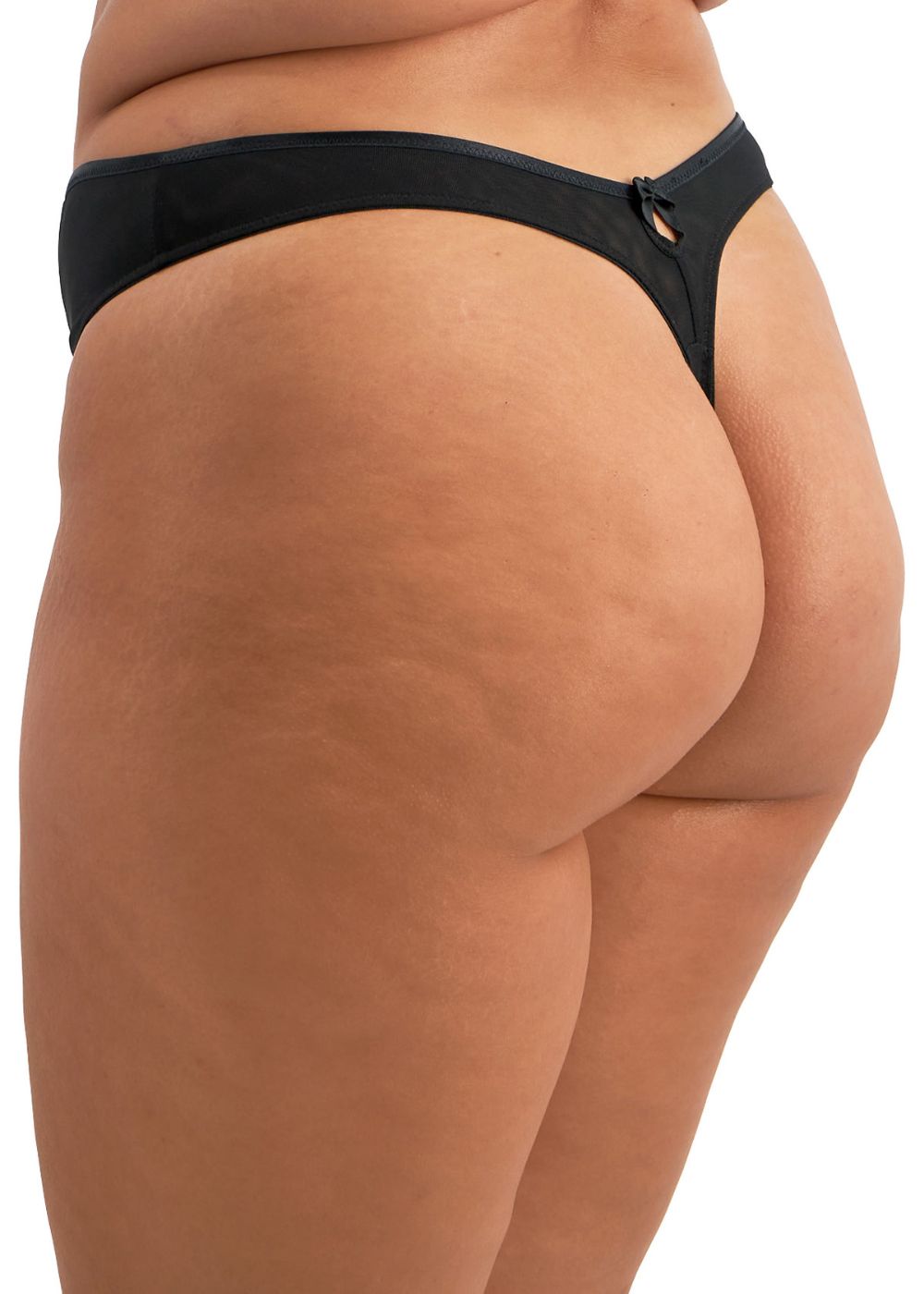 Elomi Teagan Thong Black/Almond