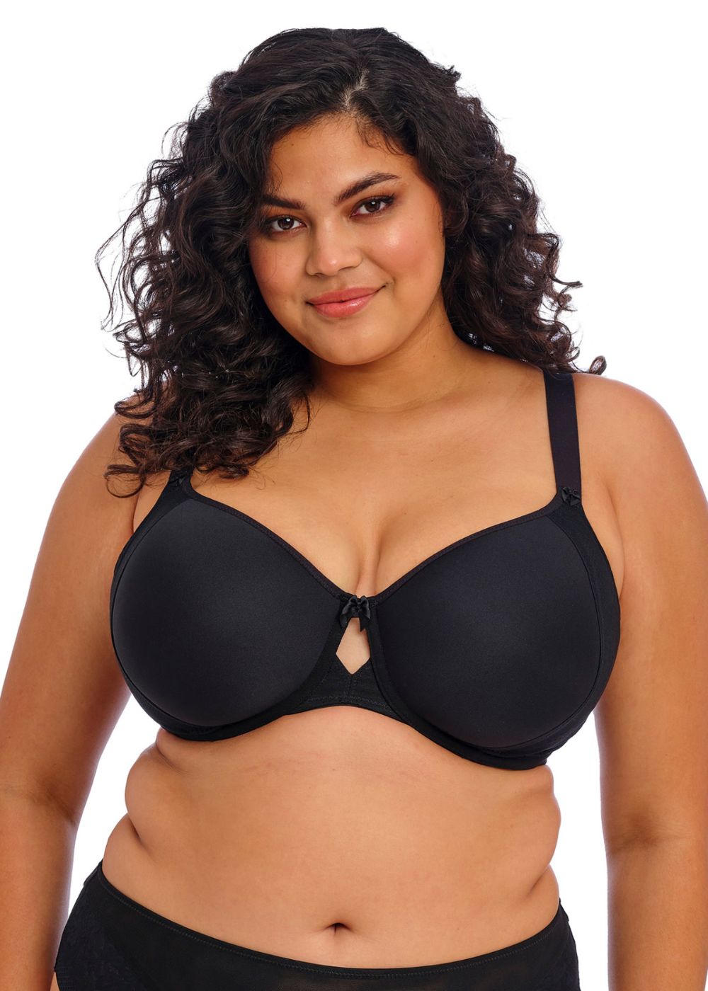 Elomi Nerina UW Moulded Spacer Bra Black