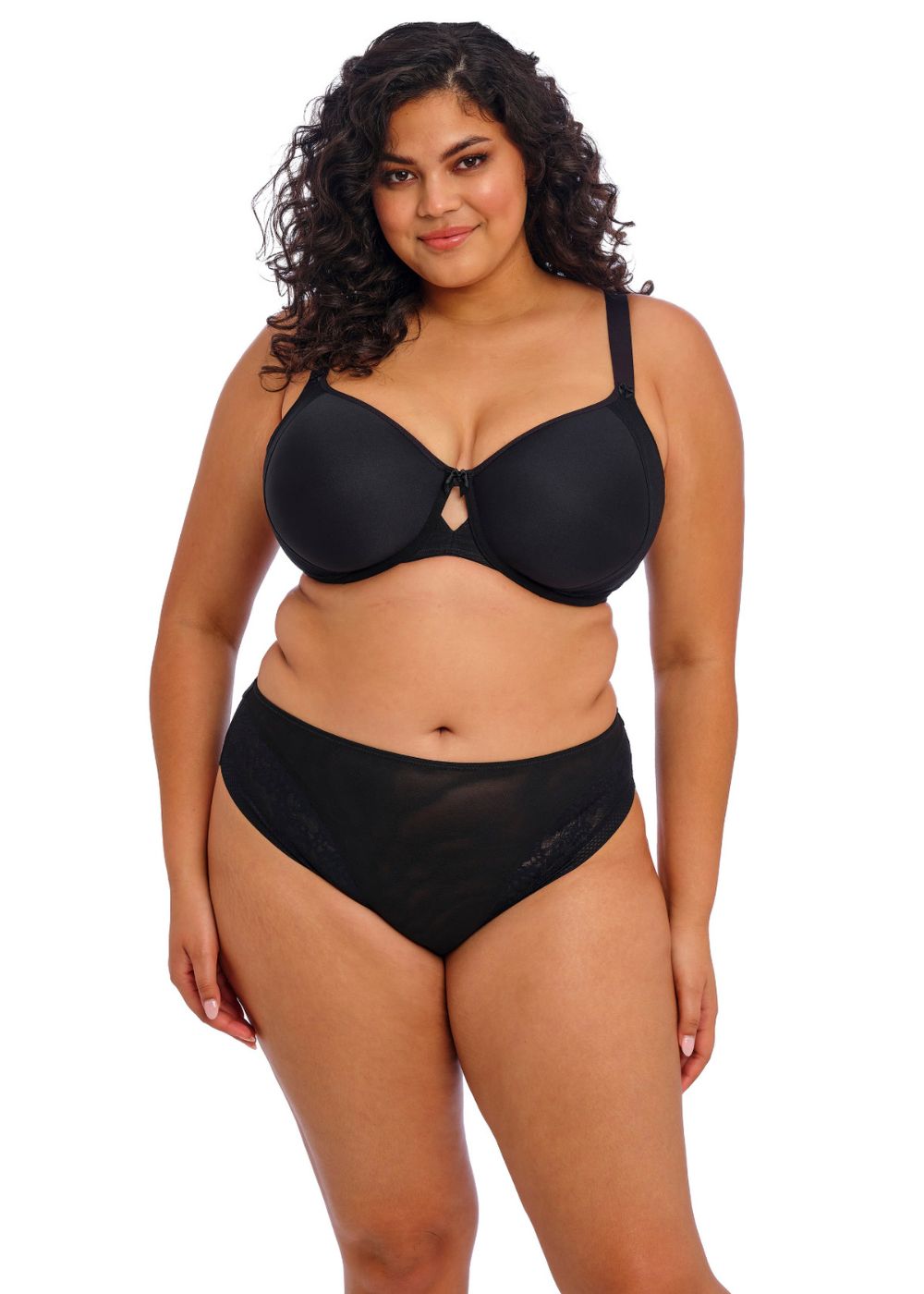 Elomi Nerina UW Moulded Spacer Bra Black