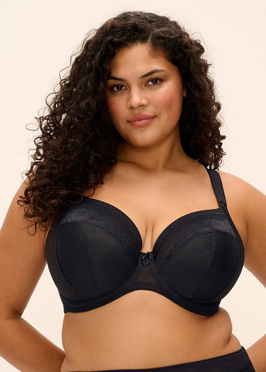 Elomi Nerina UW Plunge Stretch Bra Black