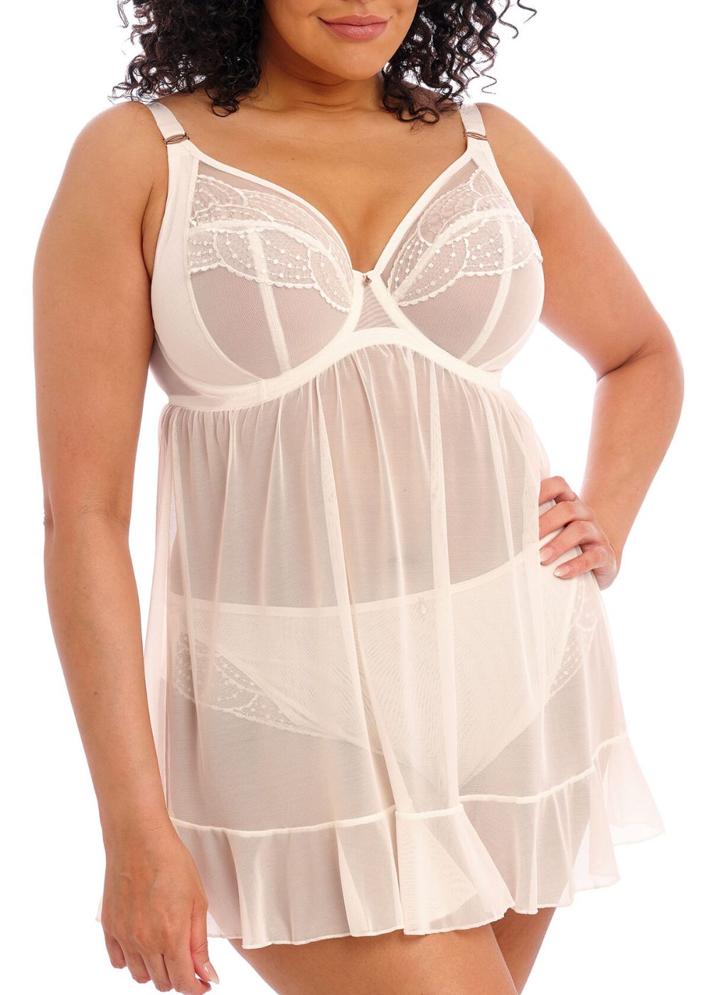 Elomi Priya Babydoll Vanilla