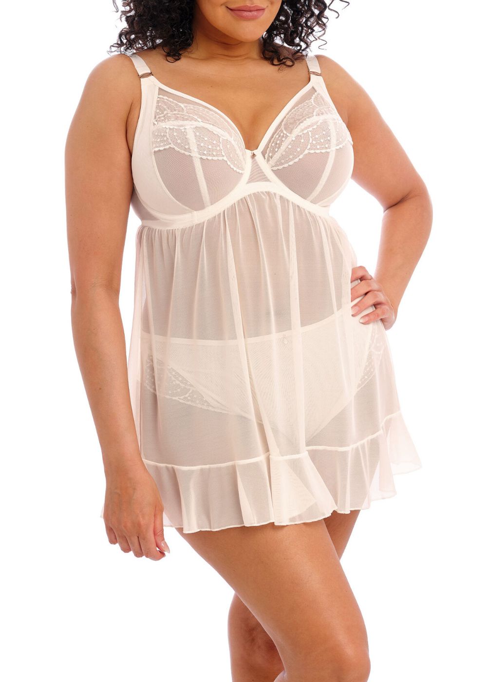 Elomi Priya Babydoll Vanilla