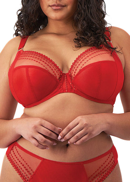 Elomi Matilda Plunge Bra Haute Red