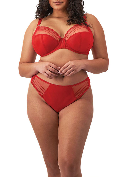 Elomi Matilda Plunge Bra Haute Red