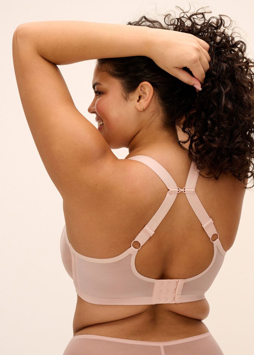 Elomi Matilda Plunge Bra Pearl Blush