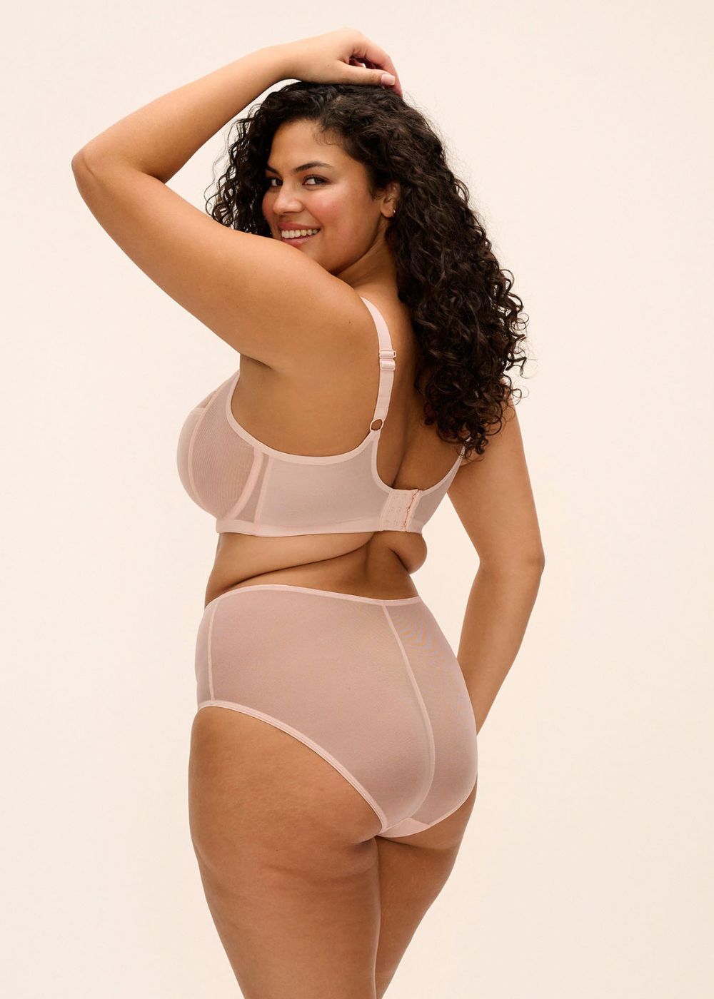 Elomi Matilda Plunge Bra Pearl Blush