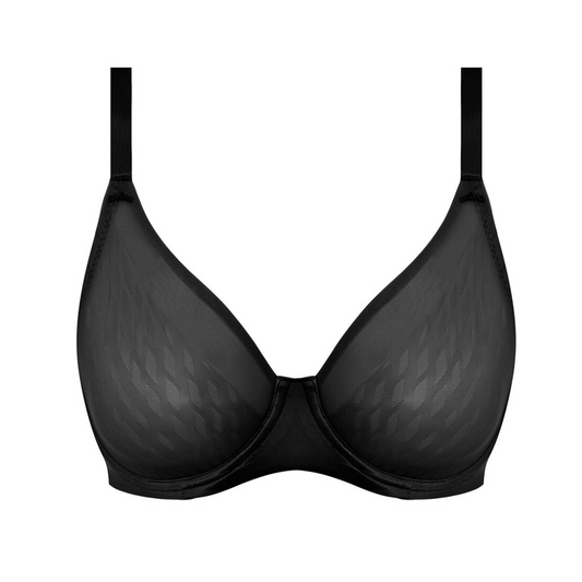 Wacoal Elevated Allure Classic Underwire Bra with a V-neckline and adjustable straps.