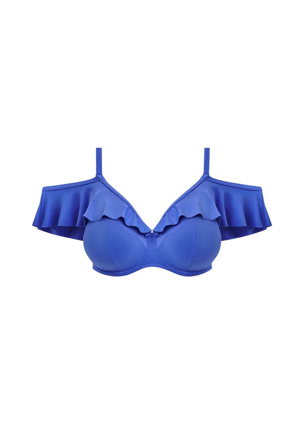Elomi Plain Sailing Bardot Bikini Top Azure