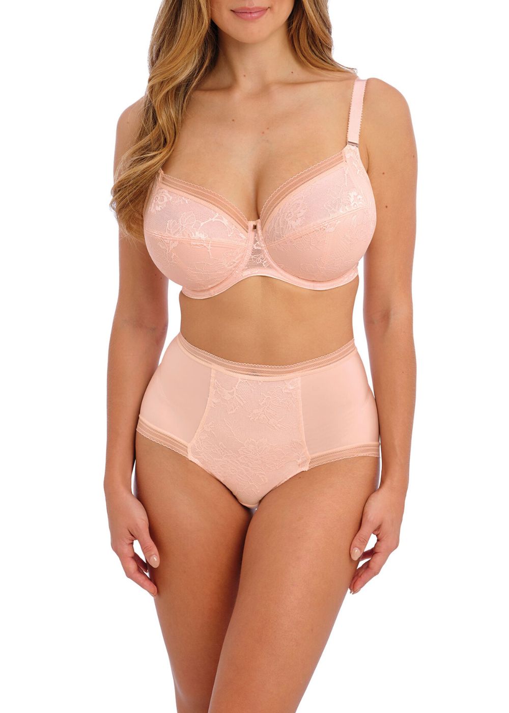 Fantasie Fusion Lace Side Support Bra Blush