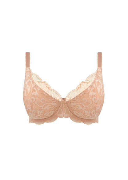 Fantasie Emmaline Padded Plunge Bra Natural Beige