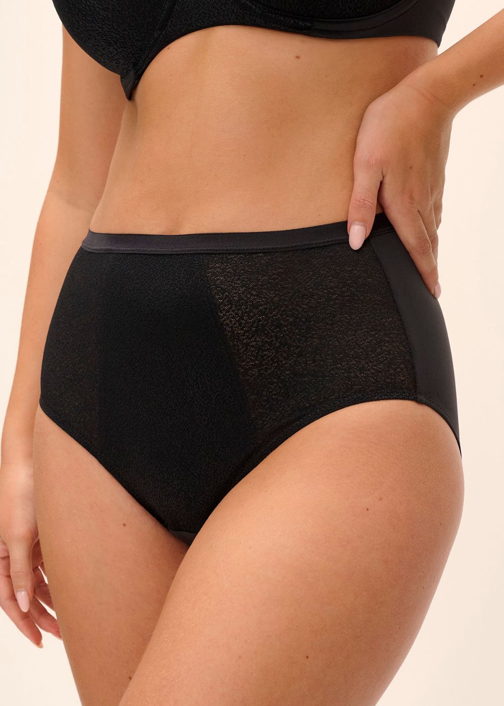Fantasie Demure Full Brief Black